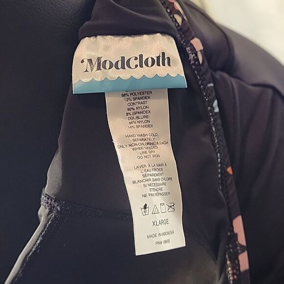 BRAND NEW MODCLOTH  ONE-PIECE TWO TONE WOMEN"S SWIMSUITS - Picture 14 of 16